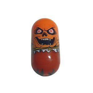 Mighty Beanz Pumpkin Head Bean Collectible Capsule Toy Limited Edition Halloween